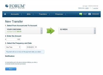 52 week account settings